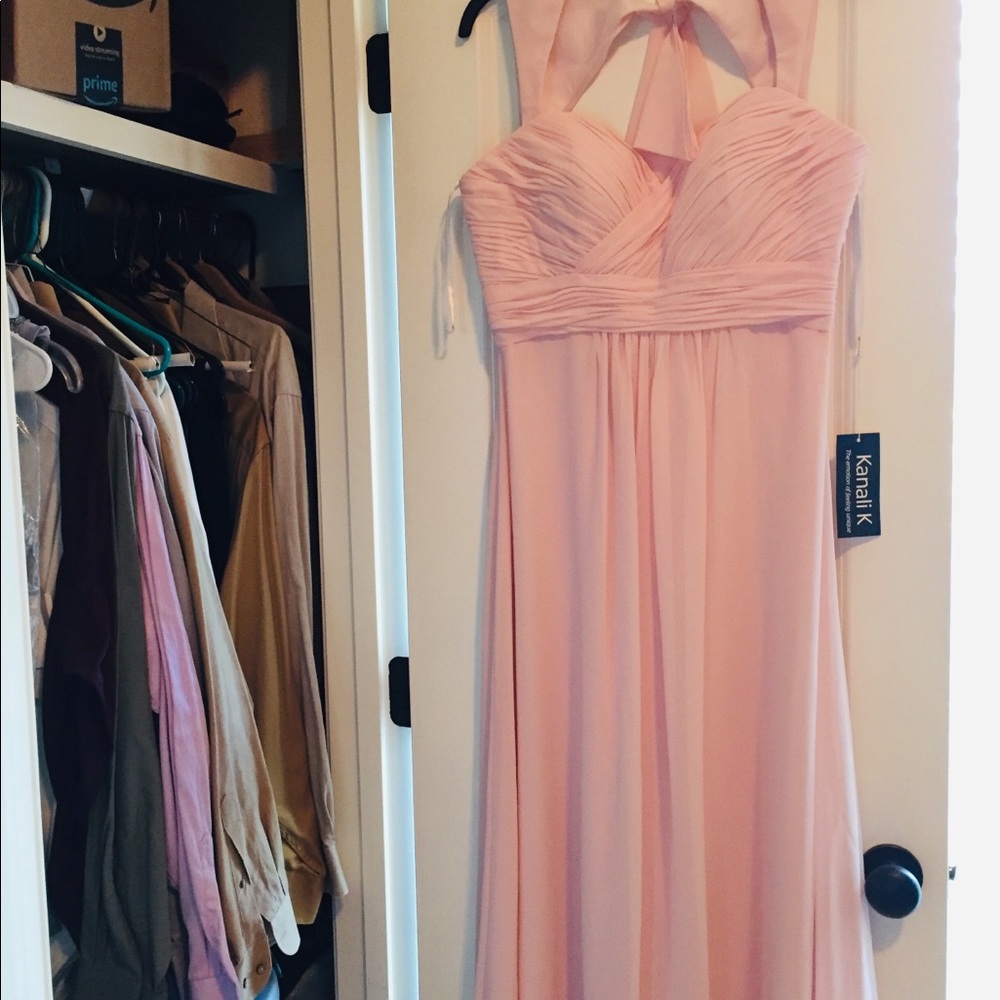 Blush pink gown